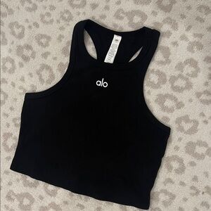 ALO Yoga Women's Black Tank Top